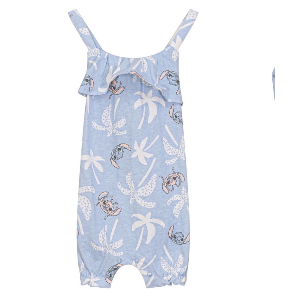 NWT 3/6 Disney Stitch Romper